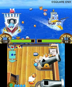 画像ギャラリー No.014のサムネイル画像 / 「スライムもりもりドラゴンクエスト3 大海賊としっぽ団」，スライムでもりもりな“船バトル”の流れや，モンスターを模したユニークな海賊船が公開