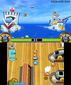 画像ギャラリー No.021のサムネイル画像 / 「スライムもりもりドラゴンクエスト3 大海賊としっぽ団」，スライムでもりもりな“船バトル”の流れや，モンスターを模したユニークな海賊船が公開