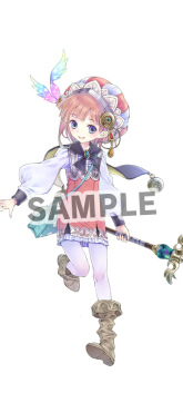 画像ギャラリー No.002のサムネイル画像 / 「メルルのアトリエ」,キャラクター人気投票上位5名の等身大タオル化が決定。トトリ,ミミ,メルルは岸田メル氏の描き下ろしデザインに
