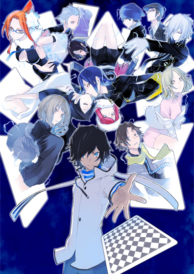 画像ギャラリー No.005のサムネイル画像 / 「デビルサバイバー2」,13人の悪魔使いをあしらったパッケージおよびメインビジュアルを公開。公式サイトには鬼頭莫宏氏インタビューの第2弾が掲載に
