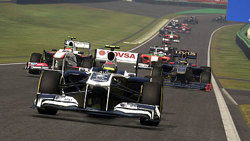 画像ギャラリー No.005のサムネイル画像 / 発売迫る「F1 2011」の最新ムービーとスクリーンショットが公開。新たなフィーチャーである「セーフティカー」で,ゲームプレイはどう変わるのか