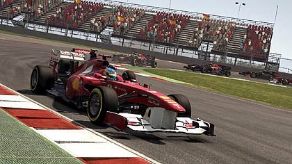 画像ギャラリー No.007のサムネイル画像 / 発売迫る「F1 2011」の最新ムービーとスクリーンショットが公開。新たなフィーチャーである「セーフティカー」で,ゲームプレイはどう変わるのか