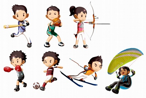 画像ギャラリー No.003のサムネイル画像 / 「タッチ!ダブルペンスポーツ」,サッカーやアーチェリー,パラグライダーの詳細が明らかに。通信対戦機能などの情報も