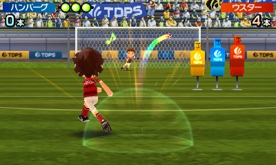 画像ギャラリー No.008のサムネイル画像 / 「タッチ!ダブルペンスポーツ」,サッカーやアーチェリー,パラグライダーの詳細が明らかに。通信対戦機能などの情報も