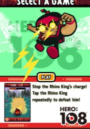 画像ギャラリー No.009のサムネイル画像 / ガマニア，カジュアルアクション「HERO: 108」をApp Storeで無料配信