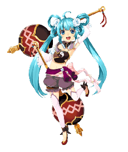 画像ギャラリー No.001のサムネイル画像 / 「BraveSongOnline」，多数のサポートスキルを持つ英雄「メイメイ」が登場