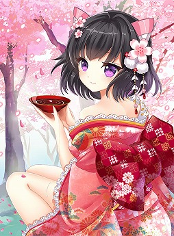 画像ギャラリー No.001のサムネイル画像 / 「桃色大戦ぱいろん・生」，新SRに白檀リリィとナユタの春限定ver.が追加