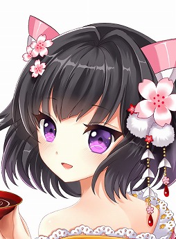 画像ギャラリー No.003のサムネイル画像 / 「桃色大戦ぱいろん・生」，新SRに白檀リリィとナユタの春限定ver.が追加