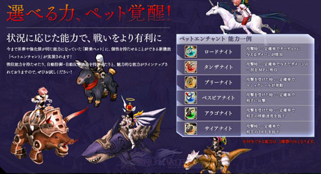 画像ギャラリー No.007のサムネイル画像 / 「LEGEND of VALHALLA」，大型アップデート「Fairy valo Tanssi」によって新機能「ペットエンチャント」を実装。レベルキャップの開放も決定