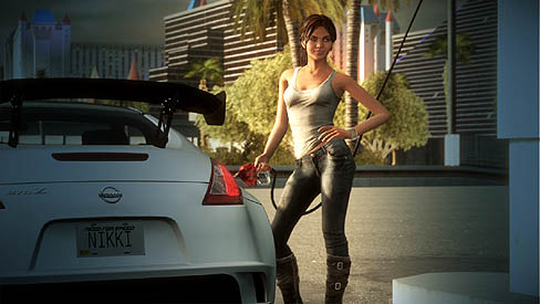 画像ギャラリー No.003のサムネイル画像 / 「Need for Speed: The Run」のキャラクターとして，“クリスティアーノの恋人“でも知られるSports Illustratedの水着モデルらが登場