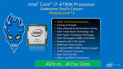 画像ギャラリー No.008のサムネイル画像 / Devil’s Canyon「Core i7-4790K」レビュー。4コアすべてが定格4GHz駆動の倍率ロックフリーCPUはゲーマーを幸せにするか