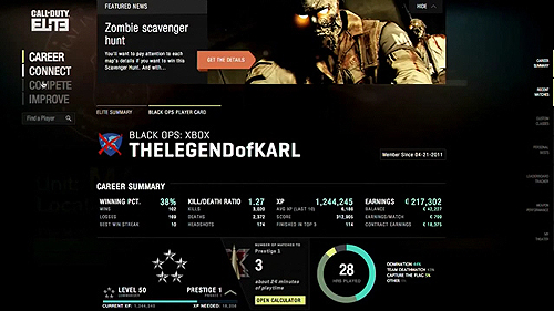画像ギャラリー No.003のサムネイル画像 / Activision Blizzardが月額料金制サービス「Call of Duty: Elite」を開始することが明らかに。11月発売の「Call of Duty: Modern Warfare 3」などに対応