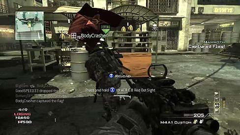 画像ギャラリー No.003のサムネイル画像 / 「Call of Duty: Modern Warfare 3」のマルチプレイを紹介する最新ムービー公開。新たなゲームモードKill Confirmed,そしてTeam Defenderとは
