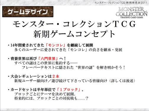 画像ギャラリー No.020のサムネイル画像 / あの「モンスター・コレクション TCG」がブシロードで再始動。「GOD EATER」とのコラボも発表された「ブシロード戦略発表会 2011（夏）」レポート