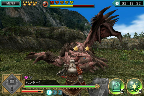 画像ギャラリー No.001のサムネイル画像 / iPhone「モンスターハンター Dynamic Hunting」，アップデートで「ハンマー」が使用可能に。“リオレウス”など4種のモンスターも追加