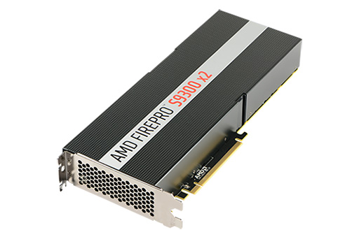 画像ギャラリー No.002のサムネイル画像 / AMD，デュアルFiji搭載のサーバー向けGPU「FirePro S9300 x2」を発表