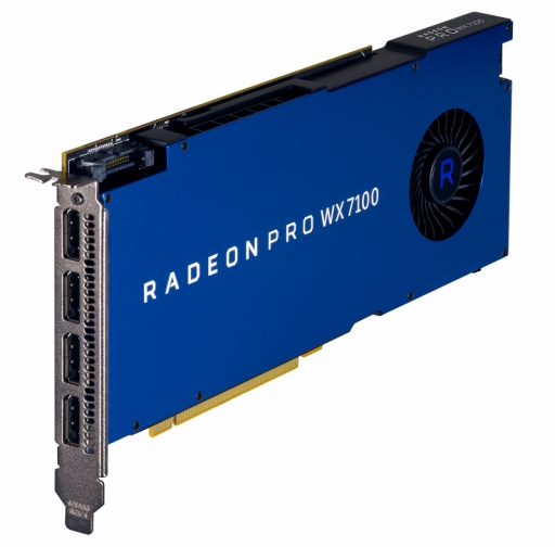 画像ギャラリー No.001のサムネイル画像 / エーキューブ,「Radeon Pro WX7100」グラフィックスカードを国内発売