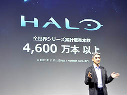 画像ギャラリー No.004のサムネイル画像 / 「Halo 4」発売記念前夜祭をレポート。麒麟,フルーツポンチ,レイザーラモンHGさんら豪華ゲストが登場し,開発秘話も披露