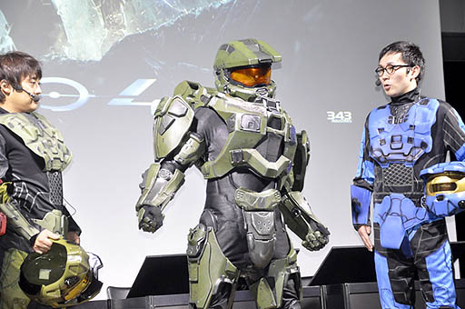 画像ギャラリー No.014のサムネイル画像 / 「Halo 4」発売記念前夜祭をレポート。麒麟,フルーツポンチ,レイザーラモンHGさんら豪華ゲストが登場し,開発秘話も披露