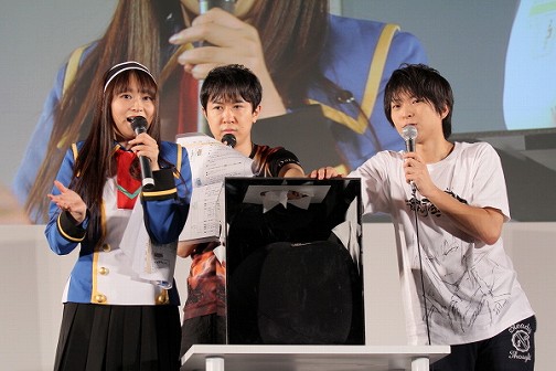 画像ギャラリー No.017のサムネイル画像 / ［TGS 2011］「BLAZBLUE CONTINUUM SHIFT EXTEND」のOP曲と映像も本邦初公開された「ぶるらじＷ」公開録音の模様をレポート
