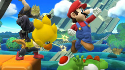 画像ギャラリー No.031のサムネイル画像 / 「大乱闘スマッシュブラザーズ for Wii U/ 3DS」でFFVIIのクラウドが本日配信。2016年2月にはカムイやベヨネッタも参戦決定