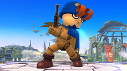 画像ギャラリー No.047のサムネイル画像 / 「大乱闘スマッシュブラザーズ for Wii U/ 3DS」でFFVIIのクラウドが本日配信。2016年2月にはカムイやベヨネッタも参戦決定