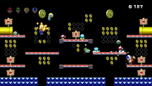 画像ギャラリー No.013のサムネイル画像 / 相変わらずの安心感とWii U版ならではの工夫が魅力。最初の1本としてもオススメしやすい「New スーパーマリオブラザーズ U」