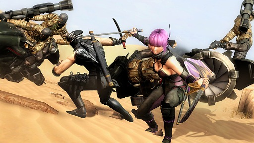 画像ギャラリー No.011のサムネイル画像 / 「NINJA GAIDEN 3: Razor'sEdge」の最新スクリーンショットと，「あやね」のプロモーションムービーが公開に