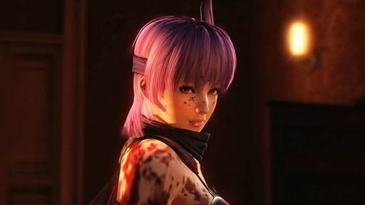 画像ギャラリー No.003のサムネイル画像 / シリーズファン納得の難度と爽快感――Wii U「NINJA GAIDEN 3: Razor's Edge」を先行プレイ。プレイアブルになって鮮血を浴びるあやねの姿も妖艶だ