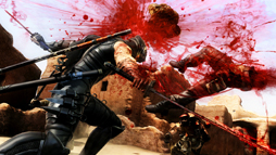 画像ギャラリー No.007のサムネイル画像 / シリーズファン納得の難度と爽快感――Wii U「NINJA GAIDEN 3: Razor's Edge」を先行プレイ。プレイアブルになって鮮血を浴びるあやねの姿も妖艶だ