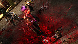 画像ギャラリー No.028のサムネイル画像 / シリーズファン納得の難度と爽快感――Wii U「NINJA GAIDEN 3: Razor's Edge」を先行プレイ。プレイアブルになって鮮血を浴びるあやねの姿も妖艶だ