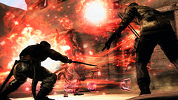 画像ギャラリー No.039のサムネイル画像 / シリーズファン納得の難度と爽快感――Wii U「NINJA GAIDEN 3: Razor's Edge」を先行プレイ。プレイアブルになって鮮血を浴びるあやねの姿も妖艶だ