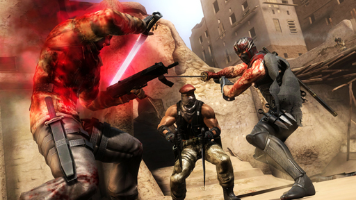 画像ギャラリー No.040のサムネイル画像 / シリーズファン納得の難度と爽快感――Wii U「NINJA GAIDEN 3: Razor's Edge」を先行プレイ。プレイアブルになって鮮血を浴びるあやねの姿も妖艶だ