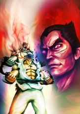 画像ギャラリー No.020のサムネイル画像 / 「STREET FIGHTER X 鉄拳」が「Red Bull 5G」の正式種目に！　ウメハラ氏＆ときど氏が開発陣とガチンコバトルを繰り広げたステージイベント