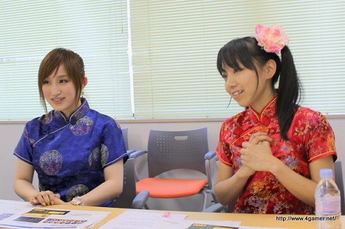 画像ギャラリー No.012のサムネイル画像 / Webラジオ「コラムゲームPresents 伊藤賢治のトライアングル・セッション」で番組アシスタントを務める紅波柚香さんと上原すずさんに,番組とブラウザゲーム「三国千軍伝」の話を聞いてみた