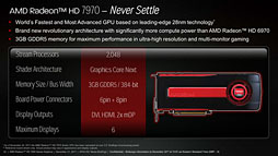 画像ギャラリー No.010のサムネイル画像 / Radeon HD 7970レビュー(前編)。アーキテクチャとプロセス技術の進化で,シングルGPU世界最速の座を奪還