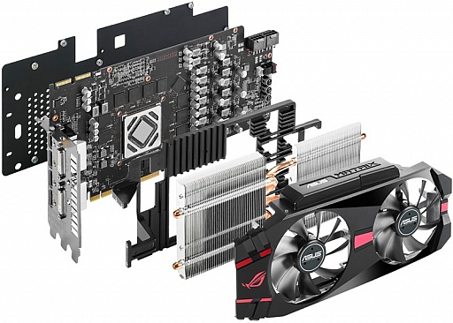 画像ギャラリー No.004のサムネイル画像 / ASUS,R.O.G.ブランドのクロックアップ版HD 7970カードを発売