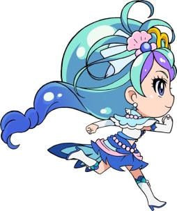 画像ギャラリー No.006のサムネイル画像 / 「チャリ走DX3」，「プリンセスプリキュア」コラボステージ登場。フローラ達が走る