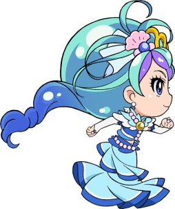 画像ギャラリー No.007のサムネイル画像 / 「チャリ走DX3」，「プリンセスプリキュア」コラボステージ登場。フローラ達が走る