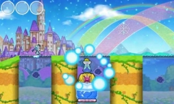 画像ギャラリー No.012のサムネイル画像 / 「チャリ走DX3」，「プリンセスプリキュア」コラボステージ登場。フローラ達が走る