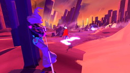 画像ギャラリー No.005のサムネイル画像 / サイケな世界で刀と銃を振るうボスラッシュACT「Furi」,Switch向けに5月31日配信開始