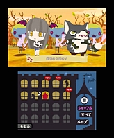 画像ギャラリー No.012のサムネイル画像 / ちょっぴりホラーで可愛らしい3DS用リズムアクション「うしみつモンストルオ　〜リンゼと魔法のリズム〜」が2011年7月21日に発売 