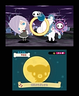 画像ギャラリー No.016のサムネイル画像 / ちょっぴりホラーで可愛らしい3DS用リズムアクション「うしみつモンストルオ　〜リンゼと魔法のリズム〜」が2011年7月21日に発売 