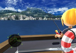 画像ギャラリー No.002のサムネイル画像 / 「ファミリーフィッシング」,新たな魚「トビウオ」が釣れるように