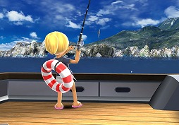画像ギャラリー No.004のサムネイル画像 / 「ファミリーフィッシング」,新たな魚「トビウオ」が釣れるように