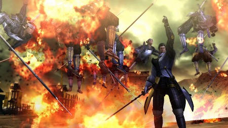 画像ギャラリー No.007のサムネイル画像 / 「戦国BASARA3 宴」，“天我独尊”松永久秀がプレイアブル武将として参戦。優雅な立ち居振る舞いと炎の連続攻撃とのギャップが魅力。ムービーもUp