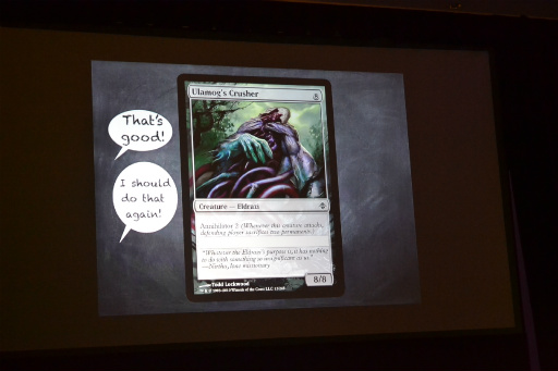 画像ギャラリー No.053のサムネイル画像 / ［GDC 2016］「Magic: The Gathering」を20年間デザインしてきたMark Rosewater氏が，自身の経験から得た“20の教訓”を語る