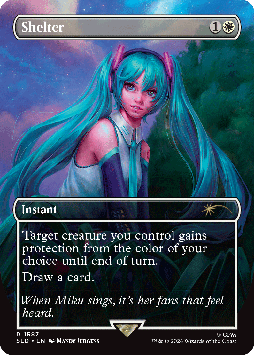 画像ギャラリー No.006のサムネイル画像 / 「初音ミク」が,「MTG」のサブブランド「Secret Lair」とコラボ。Manbo-Pが手掛ける楽曲のMVを公開