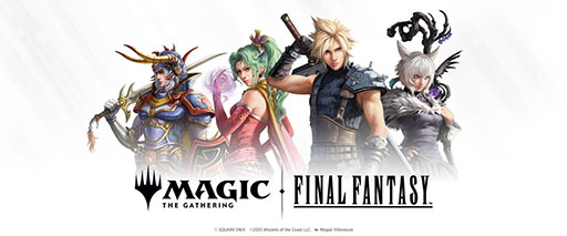 画像ギャラリー No.001のサムネイル画像 / 「マジック：ザ・ギャザリング──FINAL FANTASY」，公認店舗でのプレリリースを開始。あのFFシリーズのキャラたちがマジックの世界に登場