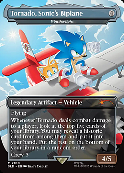 画像ギャラリー No.020のサムネイル画像 / 「マジック:ザ・ギャザリング」に「ソニック」が登場。Secret Lair「The Sonic Superdrop」を7月15日に発売